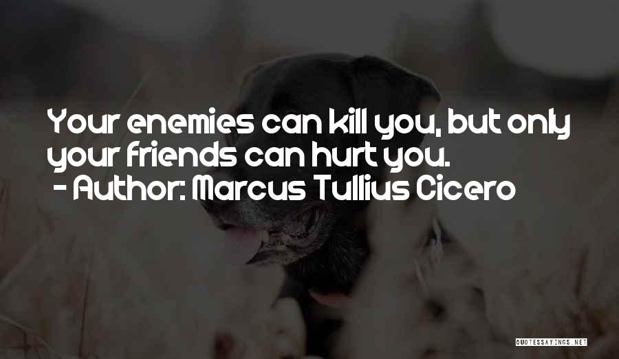 Sometimes Your Friends Can Hurt You Quotes By Marcus Tullius Cicero