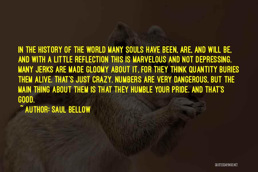 Somewhat Depressing Quotes By Saul Bellow