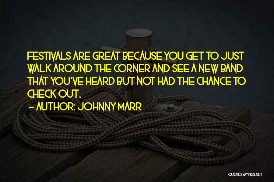 Somewhere Around The Corner Quotes By Johnny Marr