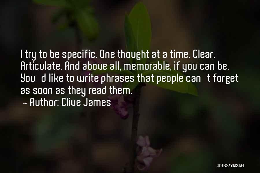 Somewhere In Time Memorable Quotes By Clive James