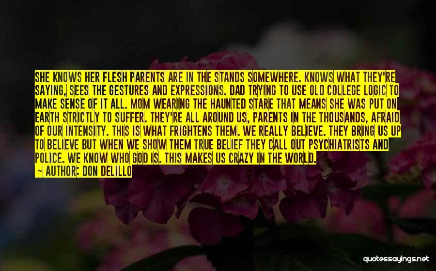 Somewhere On The Earth Quotes By Don DeLillo