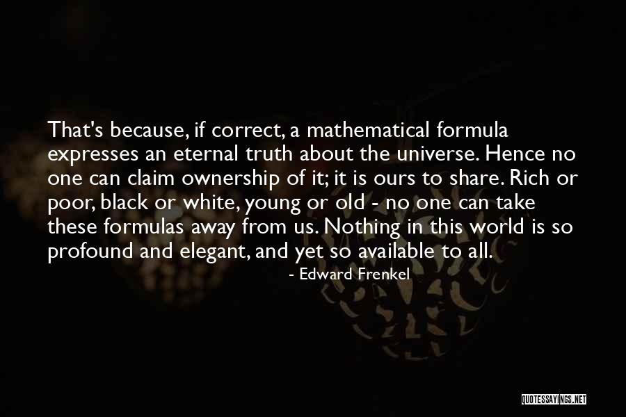 Somiya Name Quotes By Edward Frenkel Somiya Name Quotes By Edward Frenkel