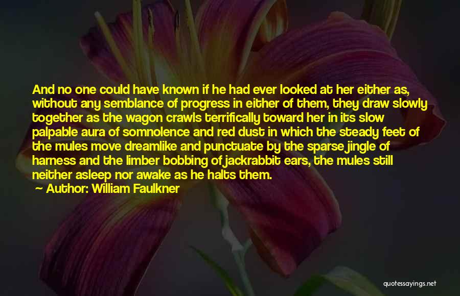 Somnolence Quotes By William Faulkner