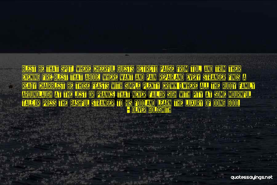 Sompoint Quotes By Oliver Goldsmith Sompoint Quotes By Oliver Goldsmith