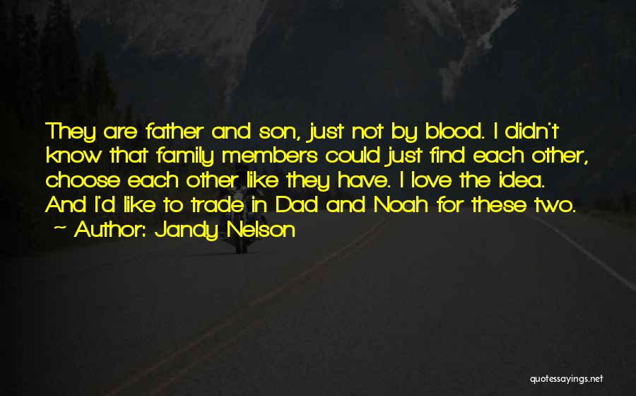 Son And Dad Love Quotes By Jandy Nelson