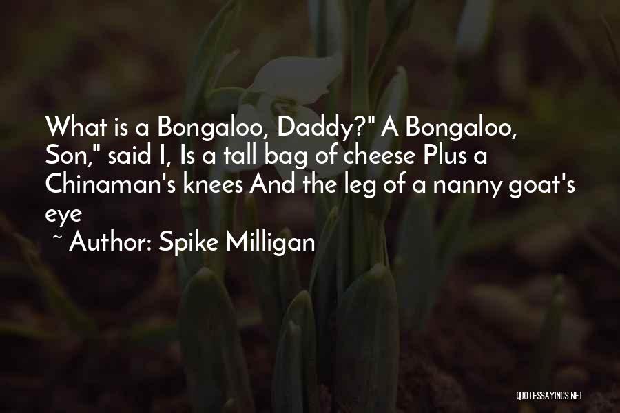 Son And Daddy Quotes By Spike Milligan