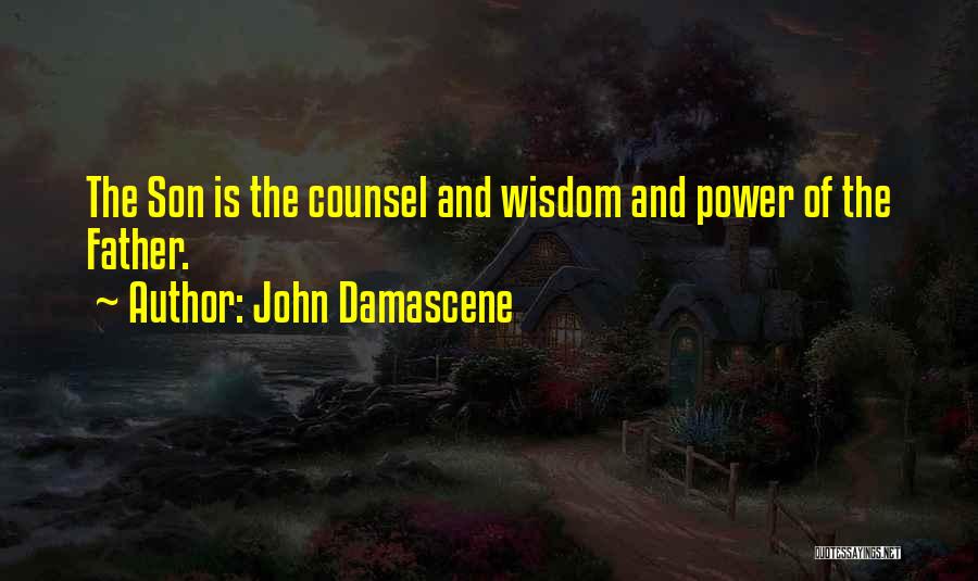 Son And Father Quotes By John Damascene