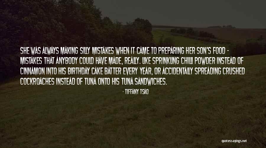 Son Birthday Quotes By Tiffany Tsao