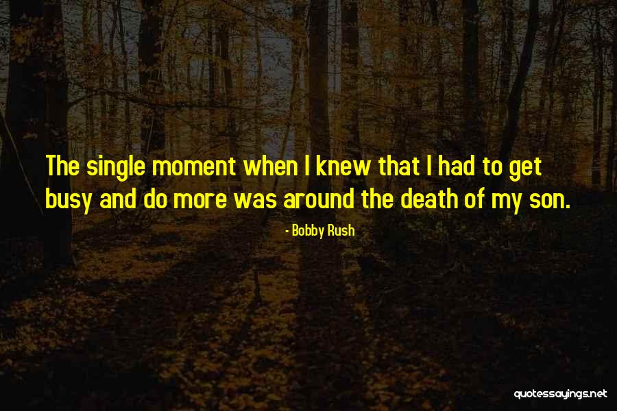 Son Death Quotes By Bobby Rush Son Death Quotes By Bobby Rush