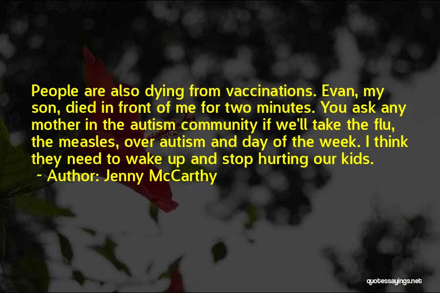 Son From Mother Quotes By Jenny McCarthy