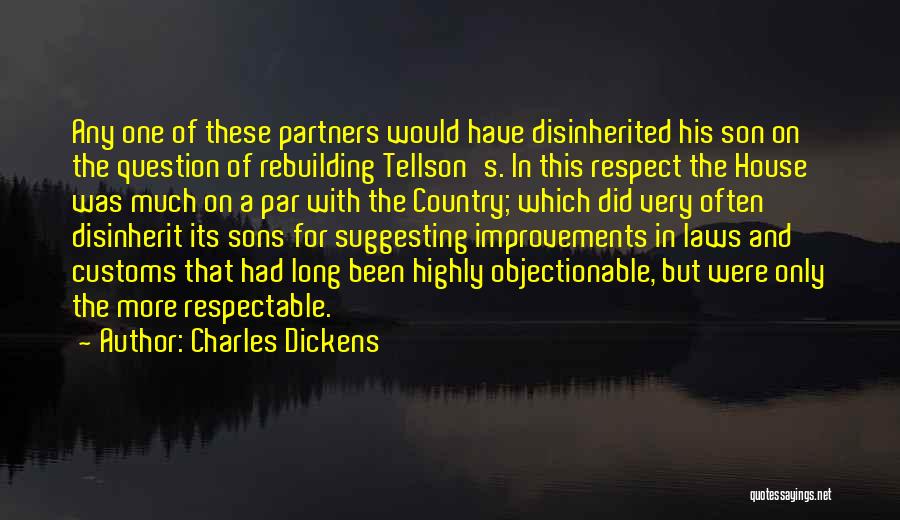 Son In Laws Quotes By Charles Dickens