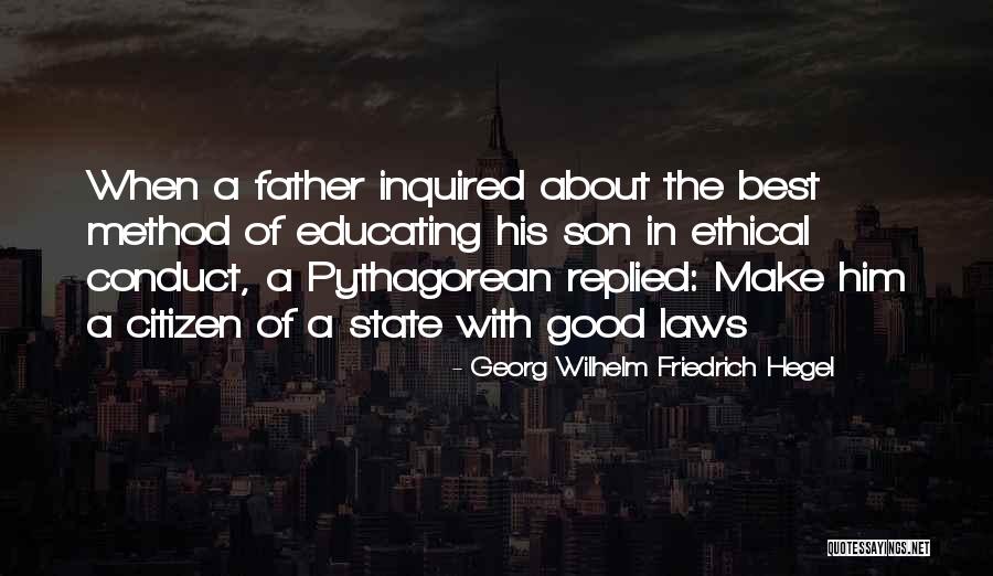 Son In Laws Quotes By Georg Wilhelm Friedrich Hegel