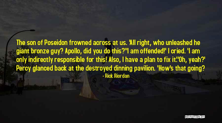 Son Of Poseidon Quotes By Rick Riordan Son Of Poseidon Quotes By Rick Riordan
