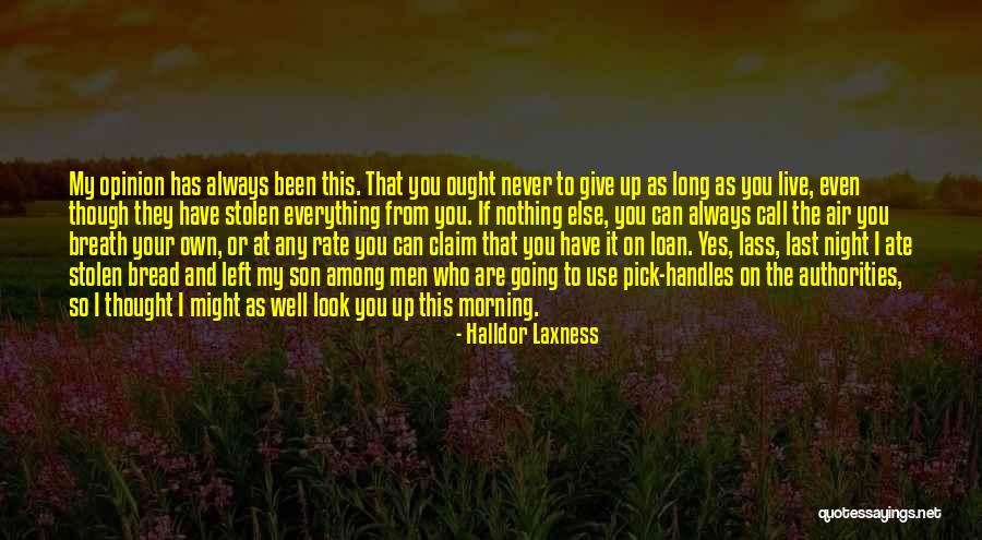 Son On Men Quotes By Halldor Laxness Son On Men Quotes By Halldor Laxness
