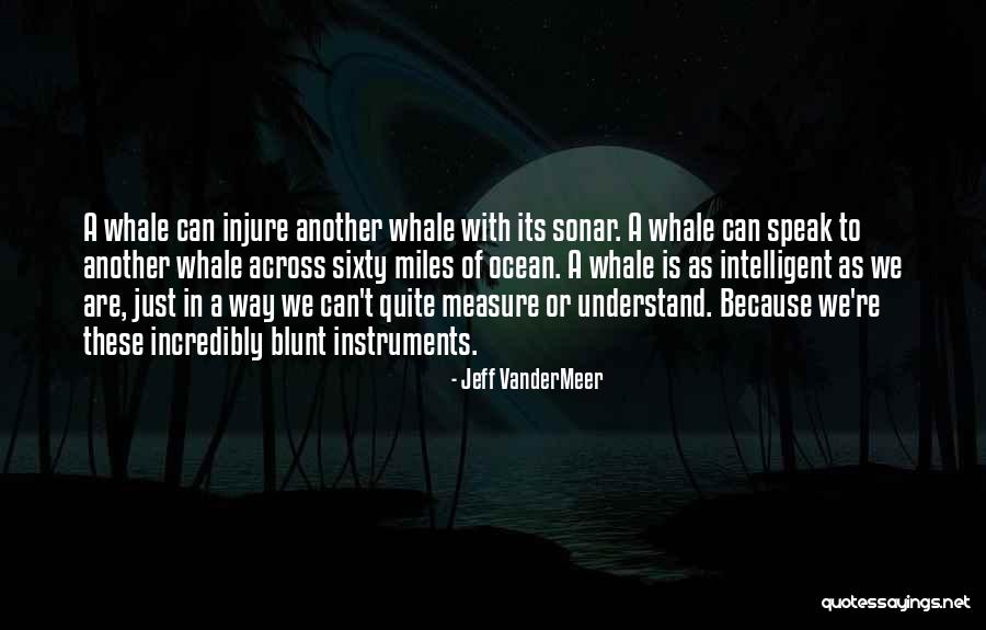 Sonar Quotes By Jeff VanderMeer