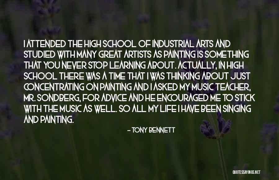 Sondberg Quotes By Tony Bennett Sondberg Quotes By Tony Bennett