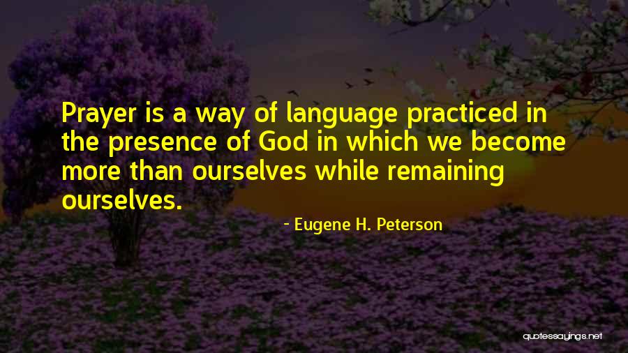 Sonea Mahboob Quotes By Eugene H. Peterson Sonea Mahboob Quotes By Eugene H. Peterson