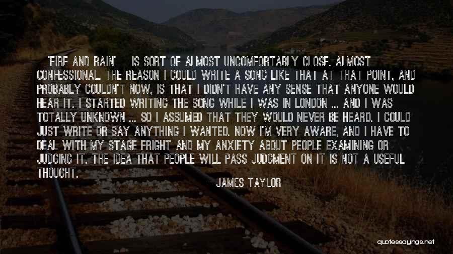 Song And Rain Quotes By James Taylor Song And Rain Quotes By James Taylor