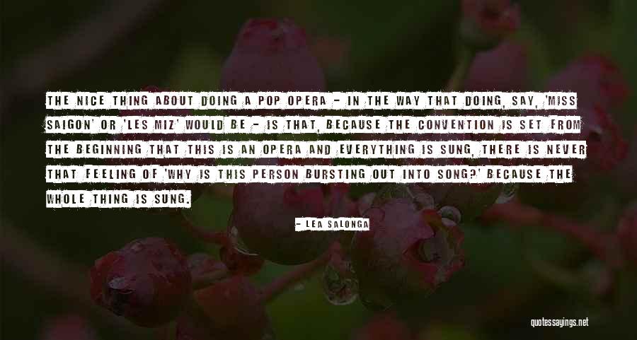 Song Be Quotes By Lea Salonga Song Be Quotes By Lea Salonga