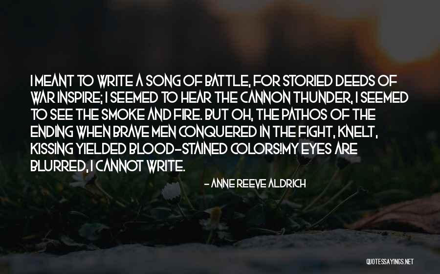 Song In Quotes By Anne Reeve Aldrich Song In Quotes By Anne Reeve Aldrich