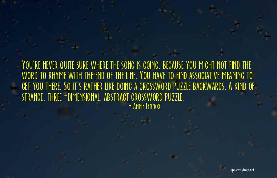 Song Lines Quotes By Annie Lennox Song Lines Quotes By Annie Lennox