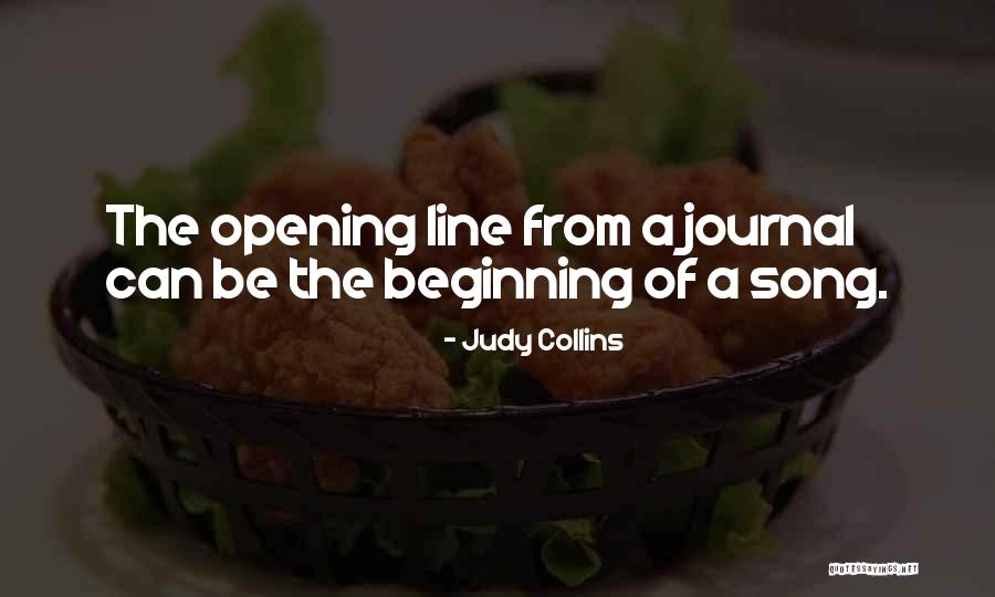 Song Lines Quotes By Judy Collins