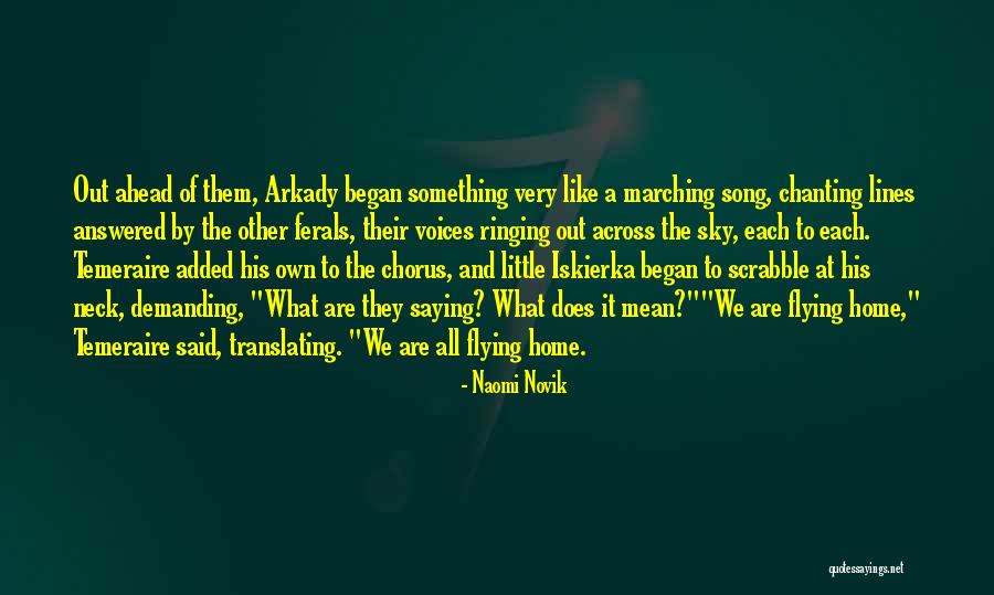Song Lines Quotes By Naomi Novik Song Lines Quotes By Naomi Novik