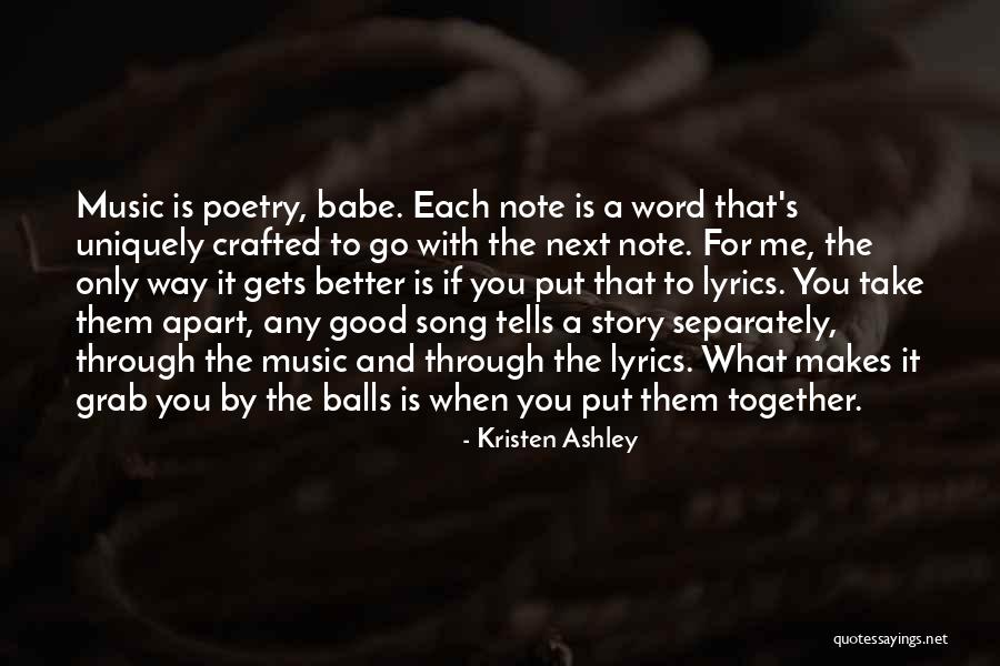 Song Lyrics And Good Quotes By Kristen Ashley Song Lyrics And Good Quotes By Kristen Ashley