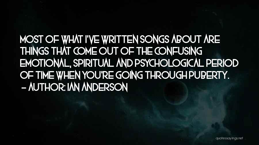Songs About Quotes By Ian Anderson
