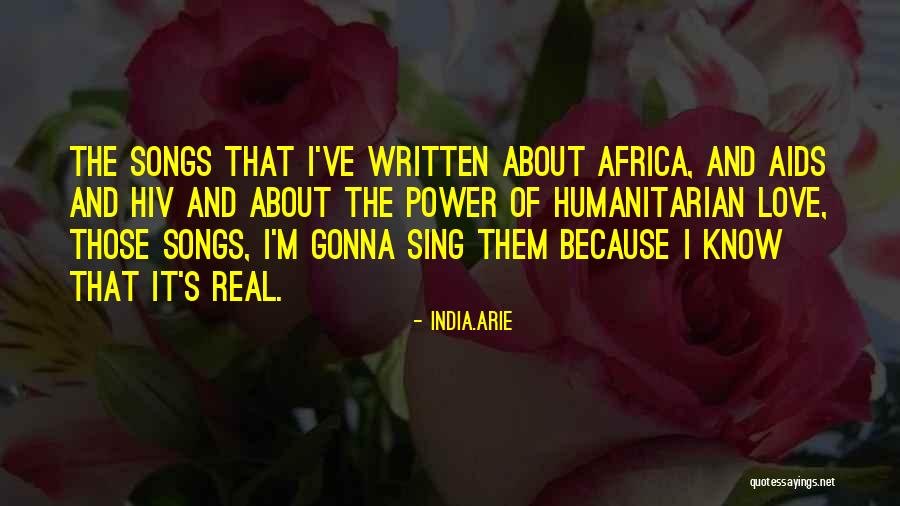 Songs About Quotes By India.Arie