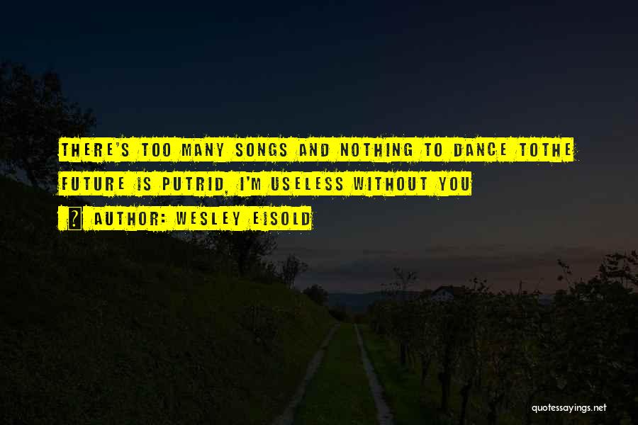 Songs And Dance Quotes By Wesley Eisold