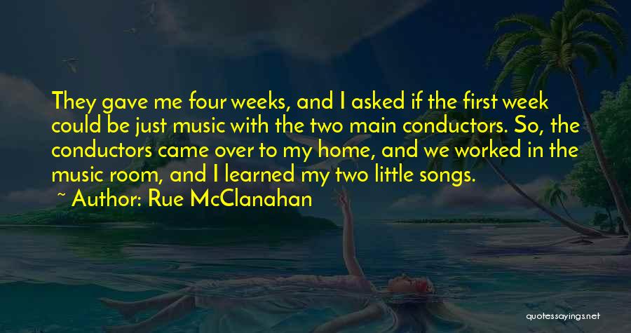 Songs And Music Quotes By Rue McClanahan