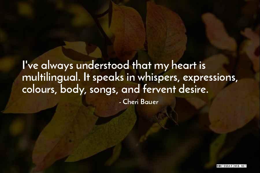 Songs And Quotes By Cheri Bauer