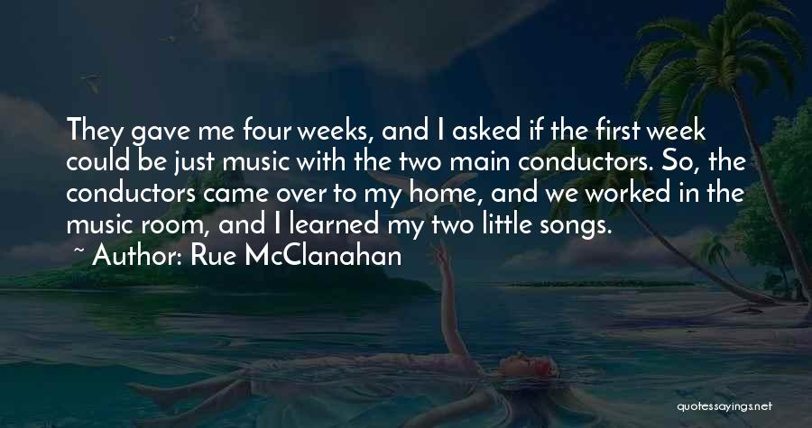 Songs Music Quotes By Rue McClanahan