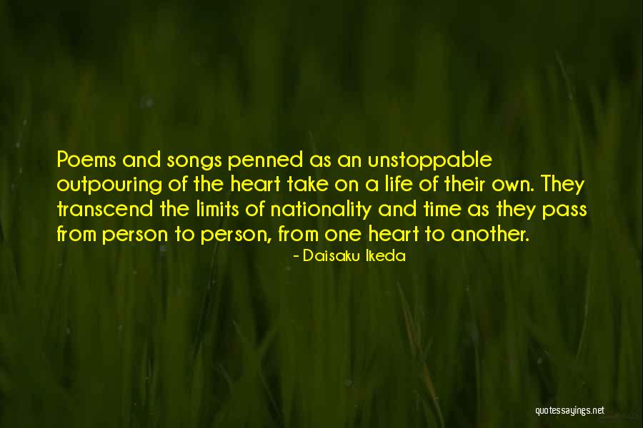 Songs Of The Heart Quotes By Daisaku Ikeda Songs Of The Heart Quotes By Daisaku Ikeda