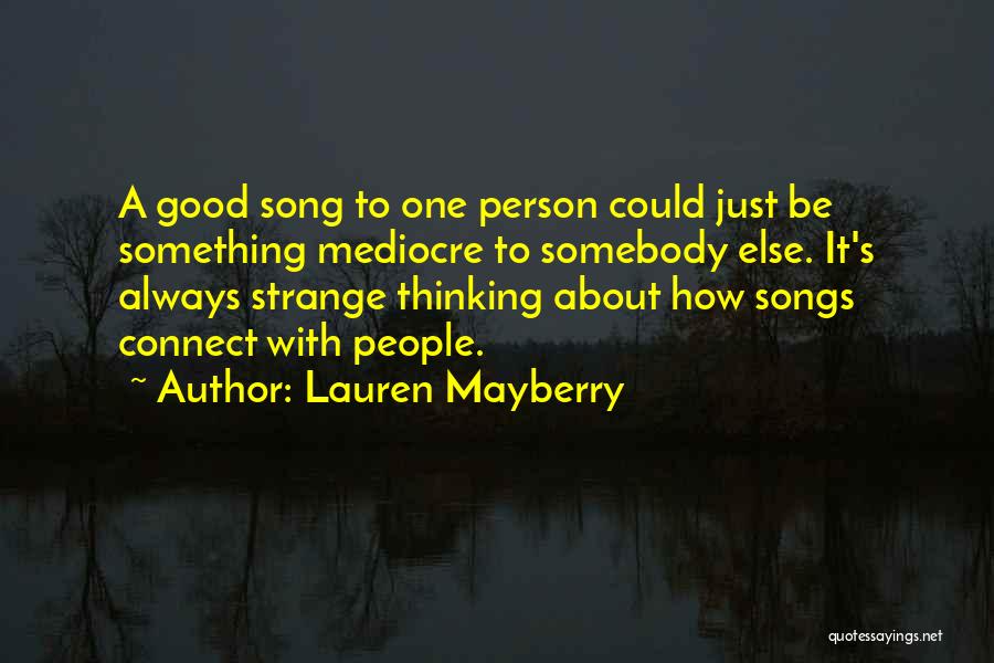 Songs With Good Quotes By Lauren Mayberry