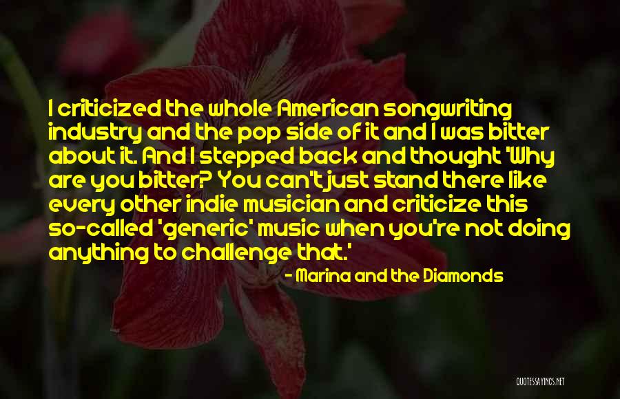 Songwriting Quotes By Marina And The Diamonds Songwriting Quotes By Marina And The Diamonds