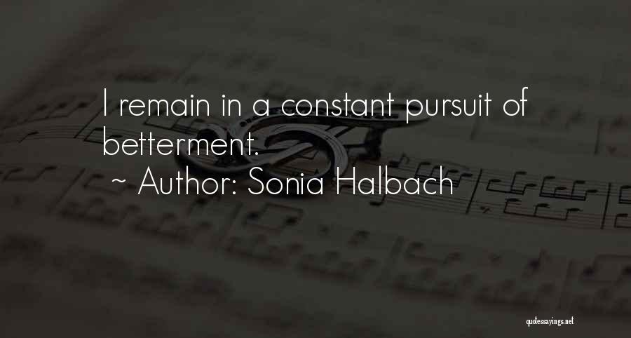 Sonia Halbach Quotes 787351