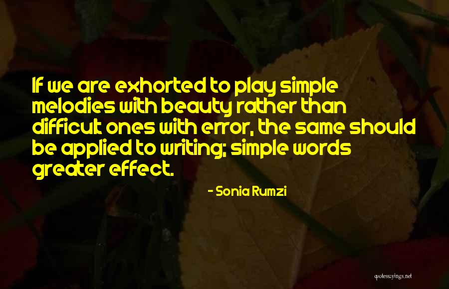 Sonia Rumzi Quotes 1351506