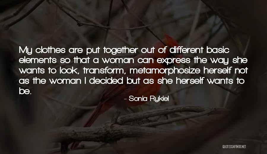 Sonia Rykiel Quotes 170130