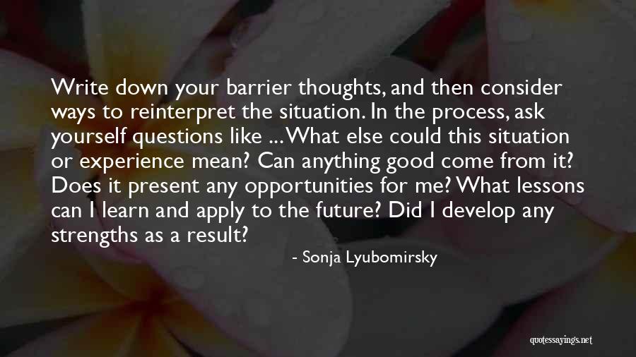 Sonja Lyubomirsky Quotes 447277