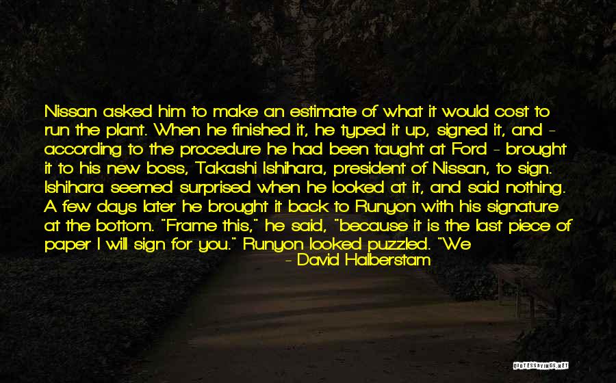 Sonnenbergs Ad Quotes By David Halberstam Sonnenbergs Ad Quotes By David Halberstam