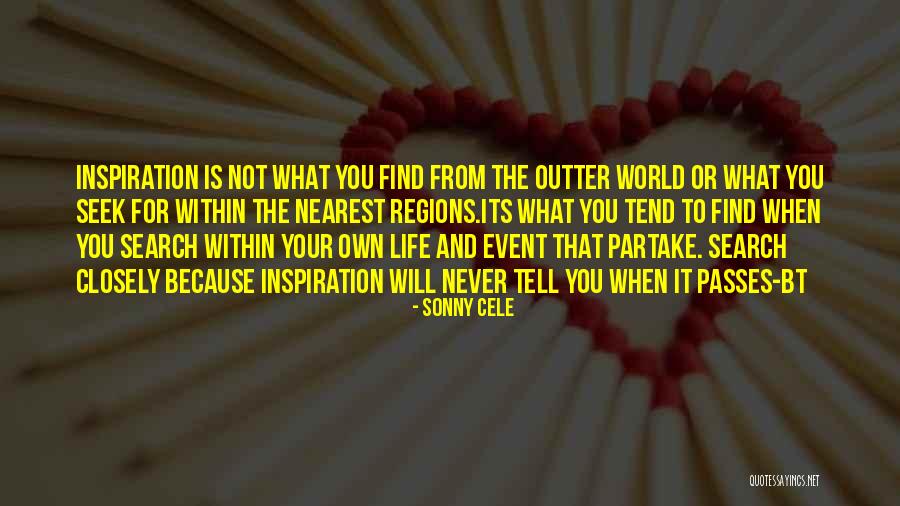 Sonny Cele Quotes 1303455