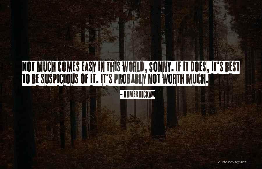 Sonny Hickam Quotes By Homer Hickam Sonny Hickam Quotes By Homer Hickam