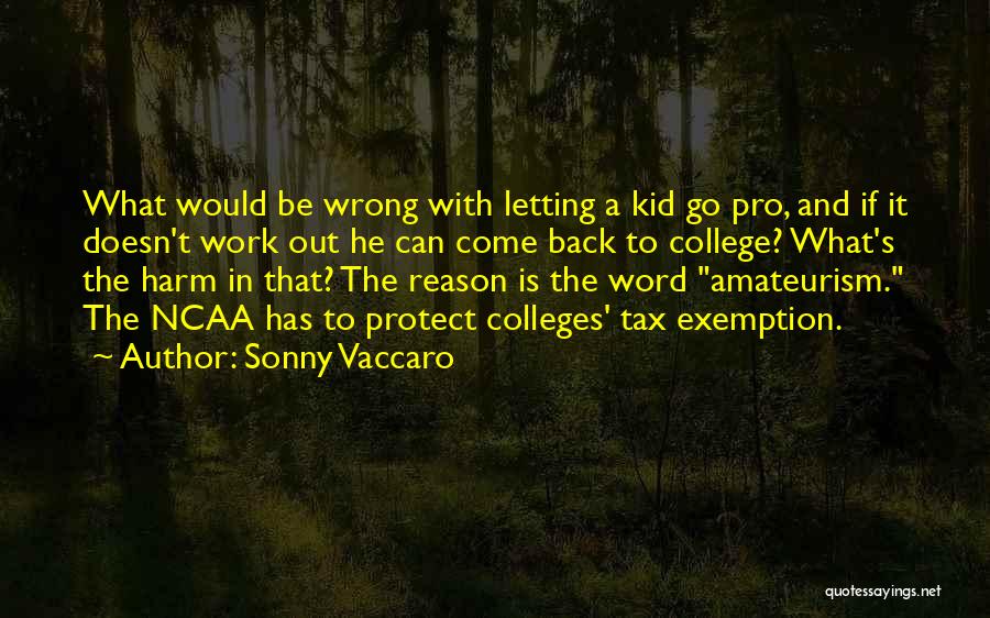Sonny Vaccaro Quotes 1758352