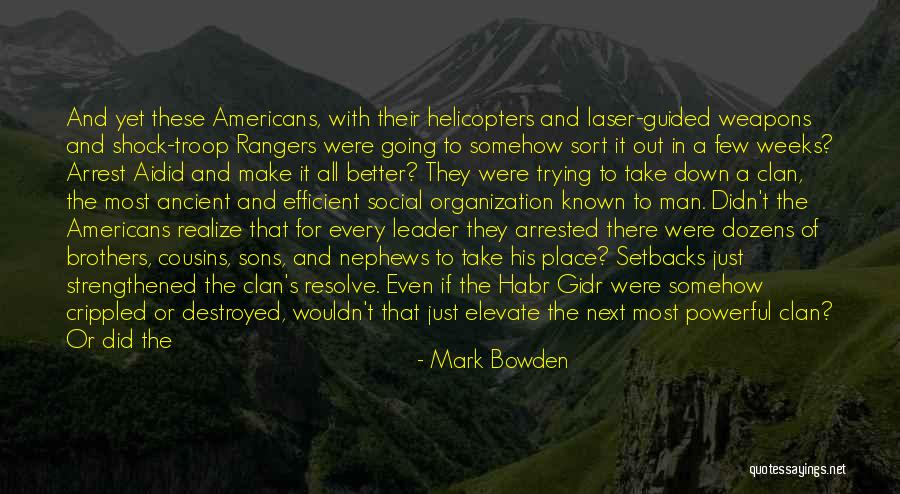 Sons And Brothers Quotes By Mark Bowden