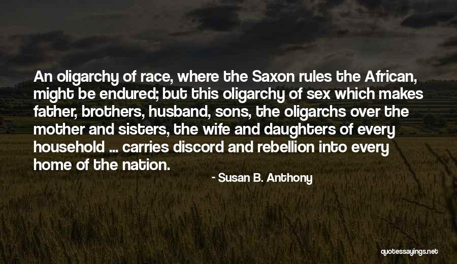 Sons And Brothers Quotes By Susan B. Anthony