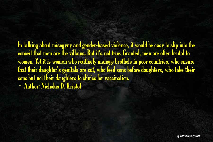 Sons And Daughters Quotes By Nicholas D. Kristof