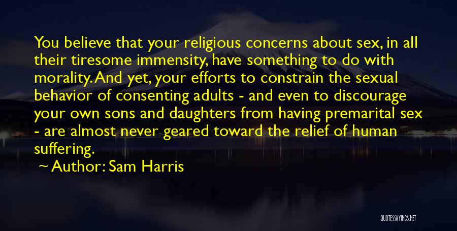 Sons And Daughters Quotes By Sam Harris