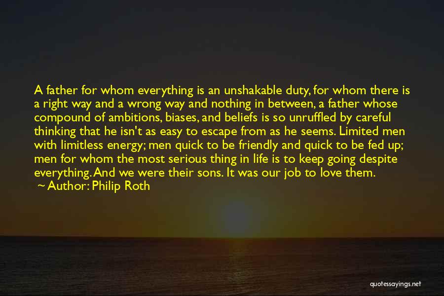 Sons And Family Quotes By Philip Roth